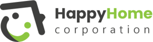 Logo Happy Home Corporation, simbolo di innovazione ed efficienza nel settore edilizio